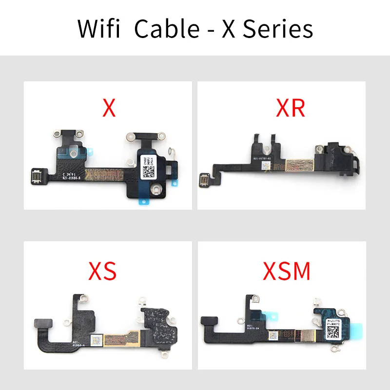 For iPhone X XR XS MAX WI-FI Signal Bluetooth Antenna Flex Cable Cell Phone &lrm;Accessories Mobile Phone Replacement Repair Parts cell phone parts cell phone signal booster antenna