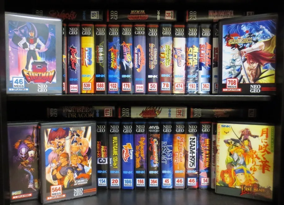 Neogeo-アーケードゲーム用のケース,クラシックゲーム用の