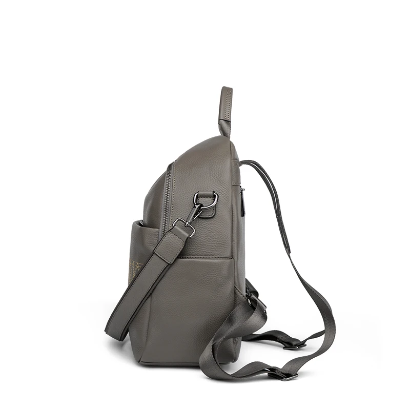 ZOOLER Original Genuine Leather Backpack Fashion Real Cowhide Backpacks Large Capacity Luxury Bags Women Travel School #SC1120