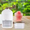 Manual Rotary Ice Crusher Hand Shaved Ice Machine for Camping Bars Outdoor 3