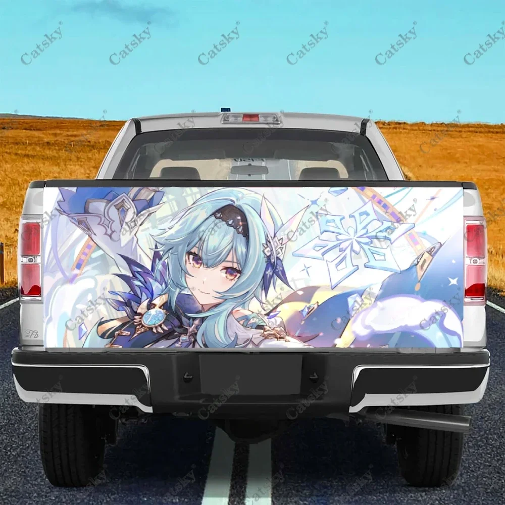 

Eula - Genshin Impact Truck Tailgate Wrap HD Decal Graphics Universal Fit for Full Size Trucks Weatherproof & Car Wash Safe