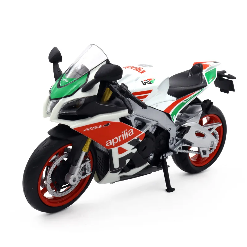 1:12 Scale Vehicle Metal Model Italy Brand Motor Aprilias RSV4 Diecast Motorcycle Alloy Toys Collection For Kids Gifts