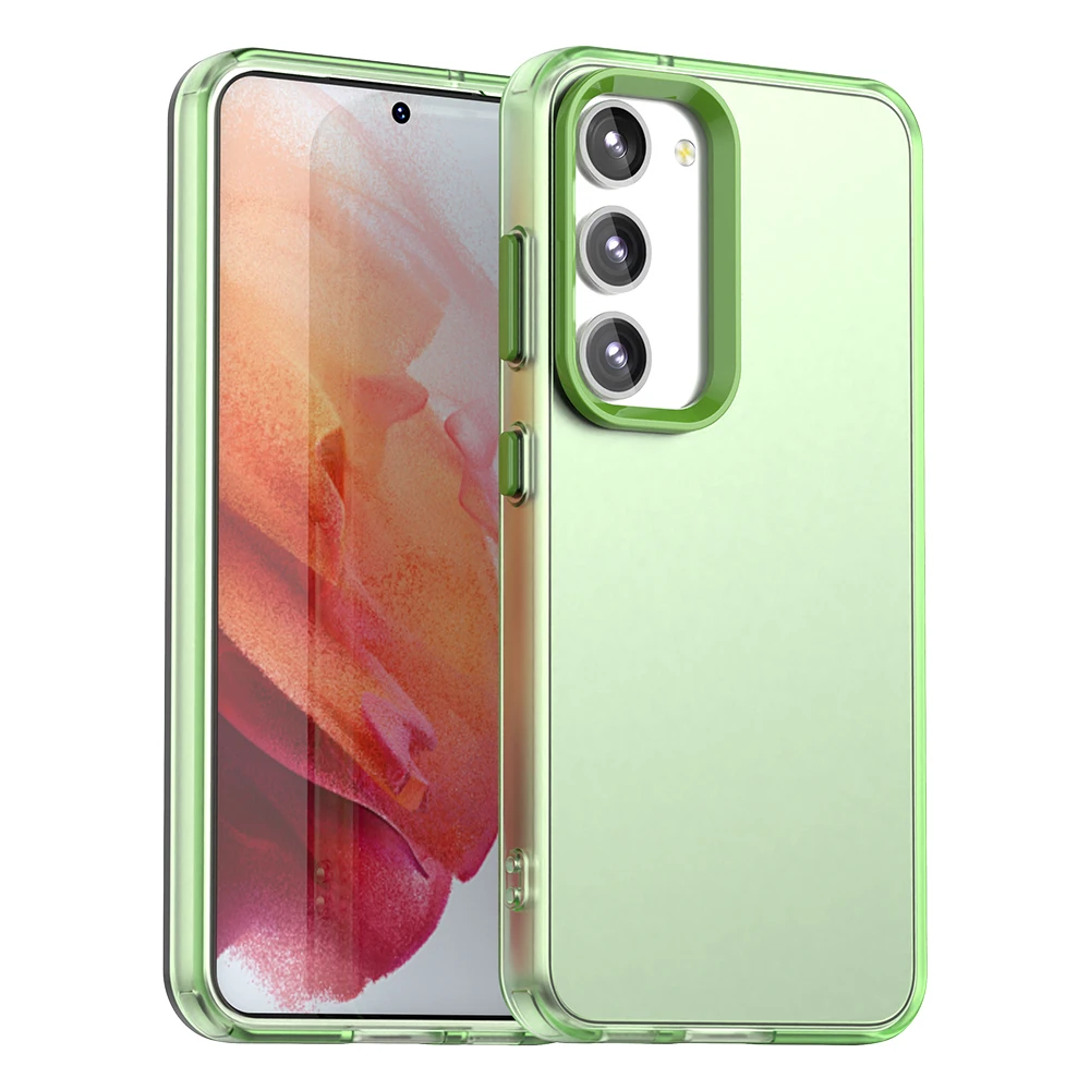 Matte Candy Translucent Frosted Bumper Phone Case