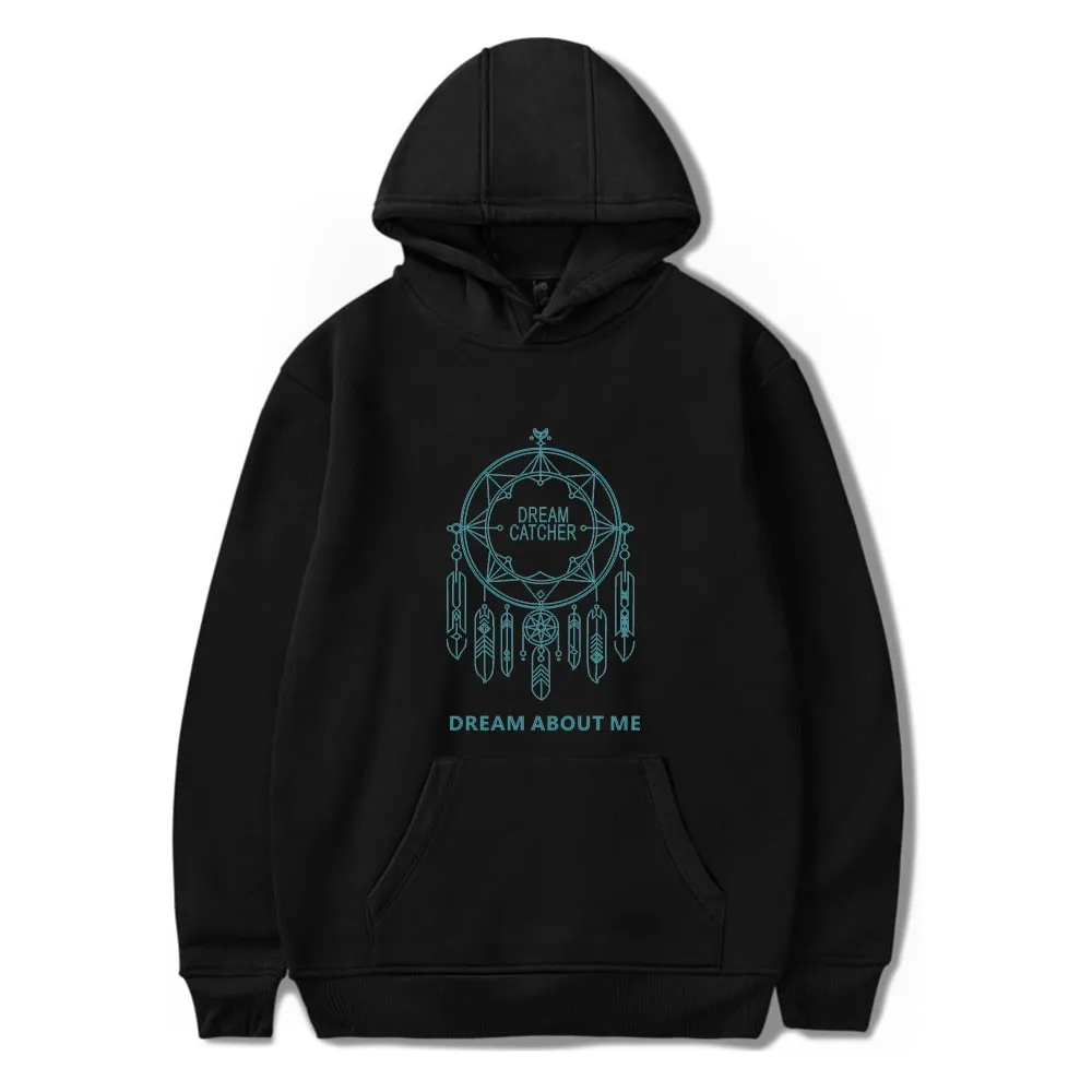 

Dreamcatcher Hoodies Kpop Classic Print Sweatshirt Men Women Casual Y2k Korean Pullover Hooded Hoodies Dreamcatcher Fans Clothes