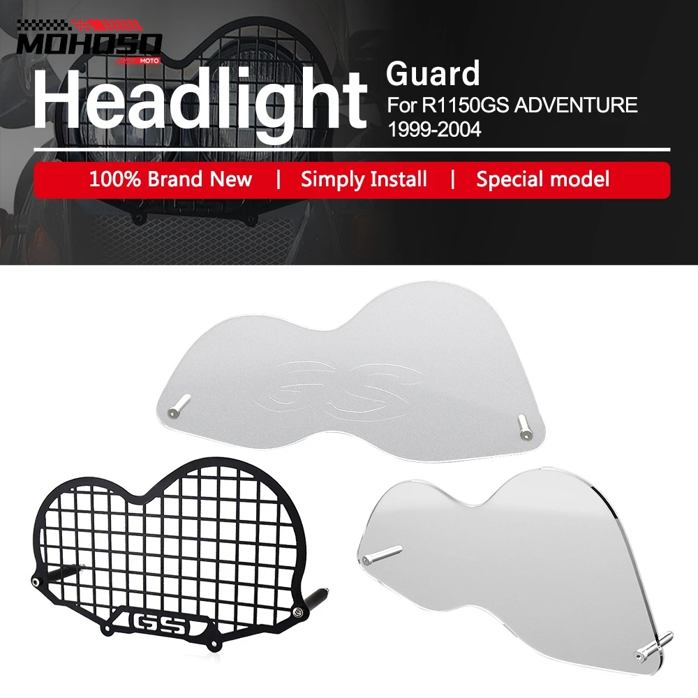 

R1150GS Motorcycle Accessories Headlight Guard Protector Grill For BMW R1150GS ADVENTURE R 1150 GS ADV 1999-2004 2003 2002 2001