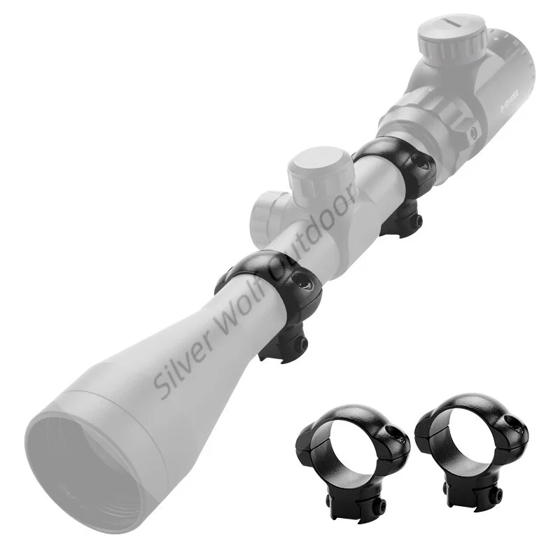 Steel Scope mount rings 25.4mm Low Profile for Rifle with 11mm Dovetail Rail Tactical Mount Rings rifle scope mount rifle scope mount ring