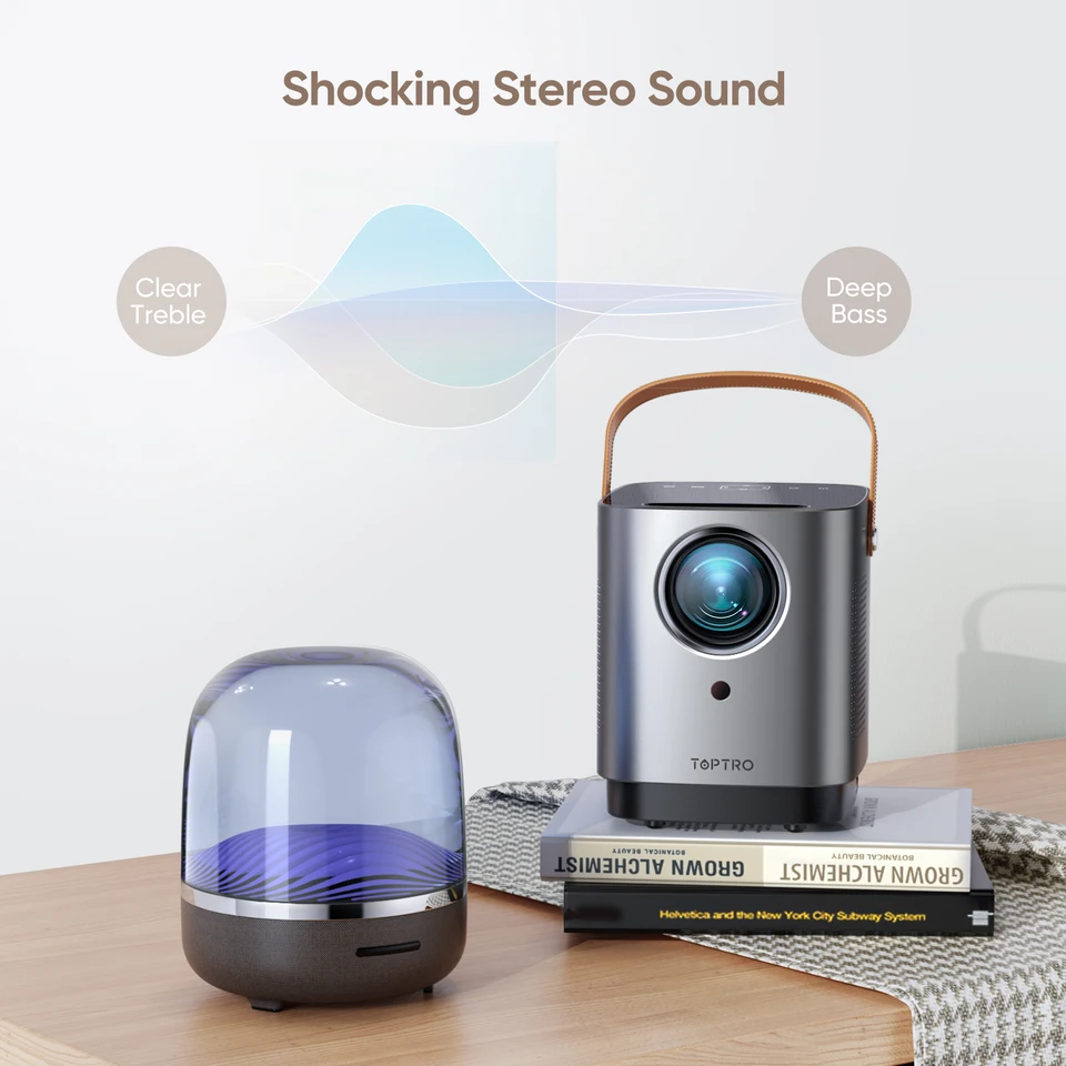 TOPTRO TR23 ポータブルプロジェクター TOPTRO TR23 ポータブルプロジェクター フルHD対応 操作ガイド