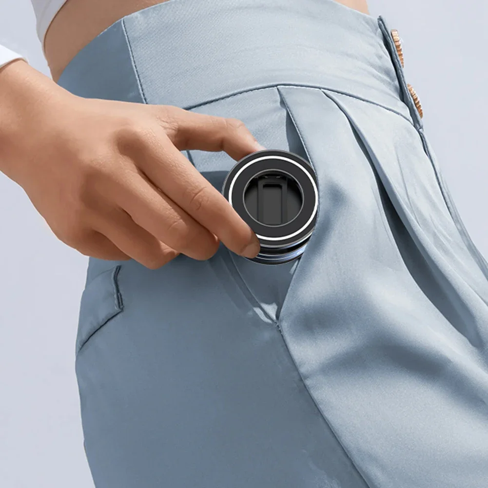 Vacuum Magnetic Suction Cup Car Phone Holder Folding Swivel Stand 360° Rotation Universal Vacuum Swivel Bracket Multifunctional