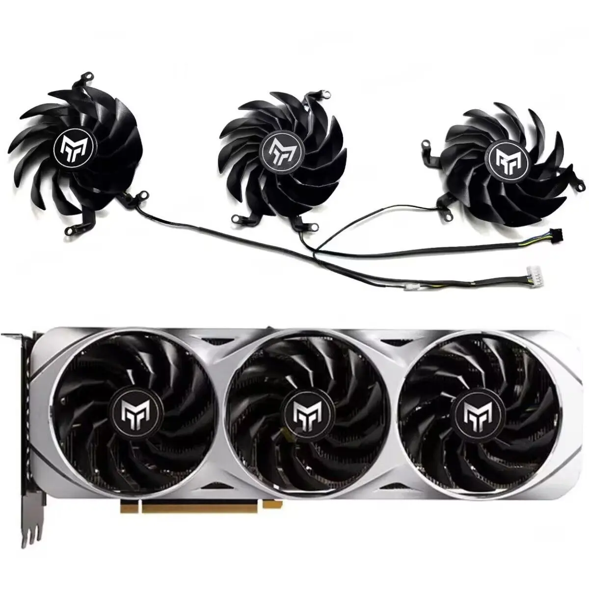 3 Pz T129215Su Rtx 3080 Rtx 3070 Gpu Ventola Per Galaxy Rtx3090 3080 3070 3060Ti Kfa2 3090 3080 3070 3060Ti Raffreddamento Della Scheda Grafica Fa