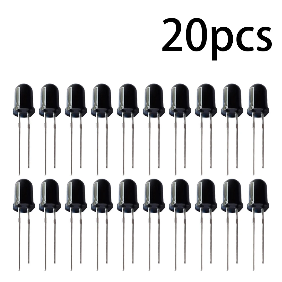 BREAKA 10pairs 3mm 5mm 940nm LEDs Infrared Emitter And IR Receiver Diode Diodes 301A - View #7