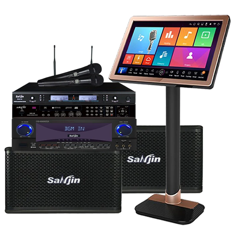 SistemPeralatanKTVMesinKaraokeProfesionalRumahSistemTeater
