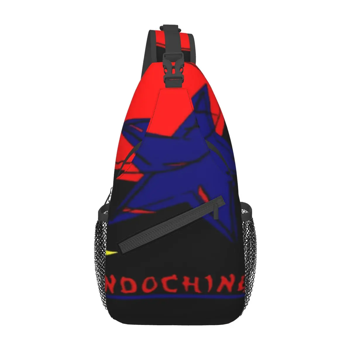

Indochine Chest Bag Retro Polyester fabric Daily Cross chest bag Customizable