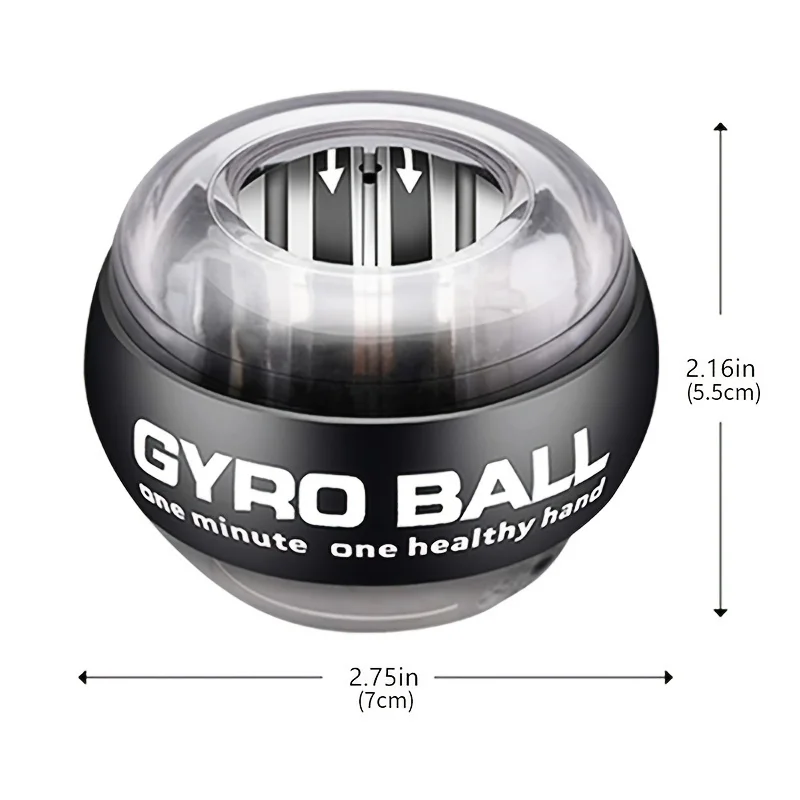 LED Power Wrist Gyro Ball 2
