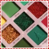 Christmas 18 color eye shadow plate sequins matte pearlescent eye shadow color party Christmas makeup 5
