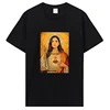 Men Cotton Graphic Tshirt Introver T-Shirt For Dua Lipa Jesus T Shirt Unisex Tops Tees Men's Clothing Streetwear 1