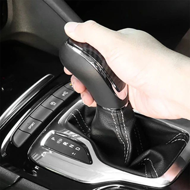 Carbon Fiber Styling Gear Shift Knob Trim Sticker For Opel