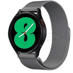 Magnetic Milanese Loop Metal Band Bracelet - Premium Strap - 22MM watch band (Gun 20)