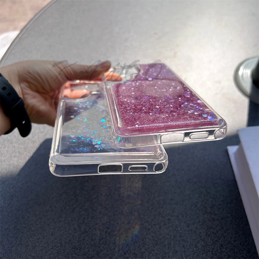 Floating Glitter Liquid Bling Phone Case - Quicksand Dynamic Design