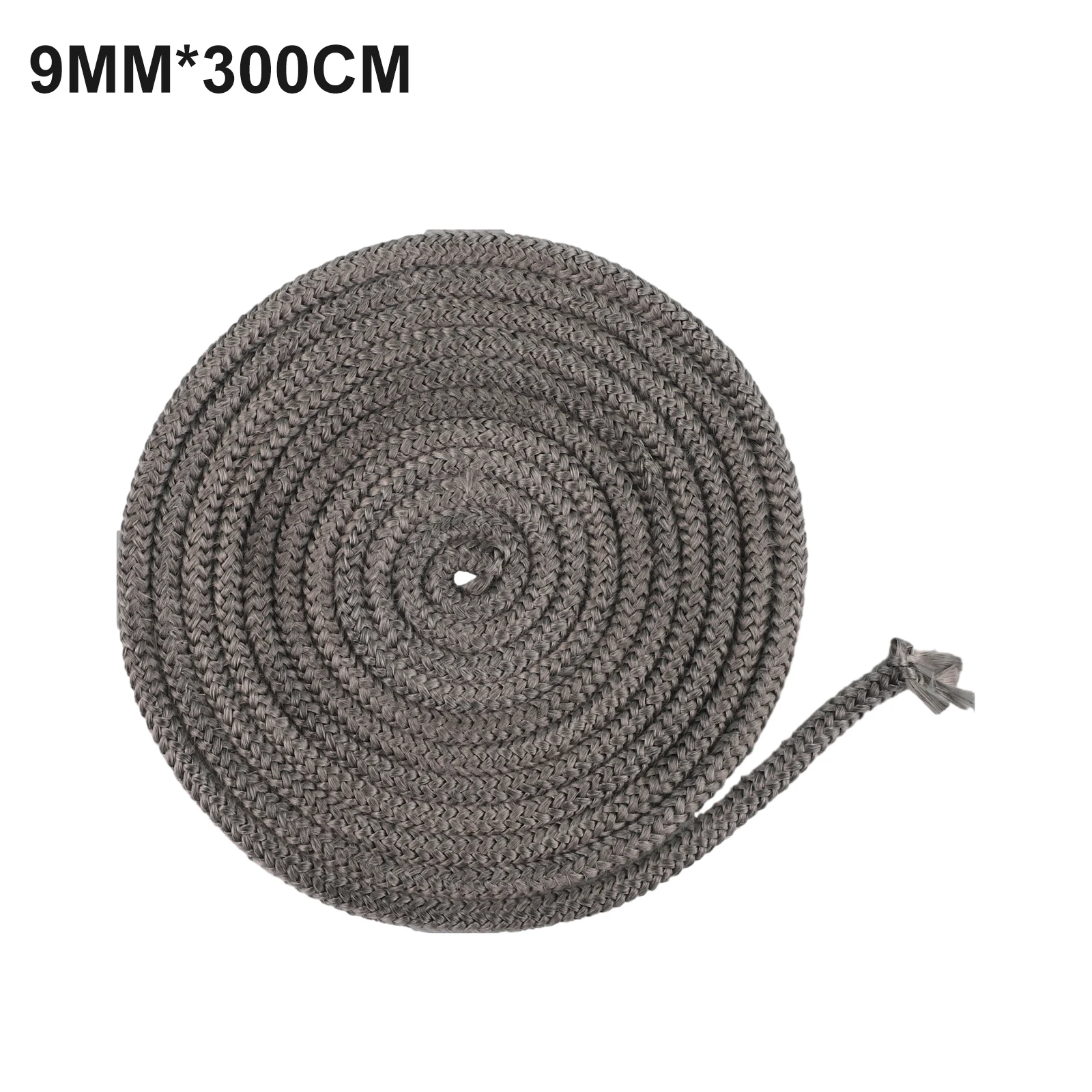 9mm Fiberglass Rope Seal High Temperature Fireproof Sealing Rope Fireplace Accessories For Wood Burning Stove Doors/chimneys
