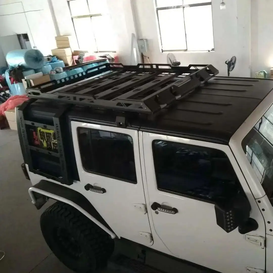 

Штормовой багажник для крыши, железные багажные кронштейны для Jeep Wrangler, 4 двери, JL 2018-2022, LANTSUN JL1087