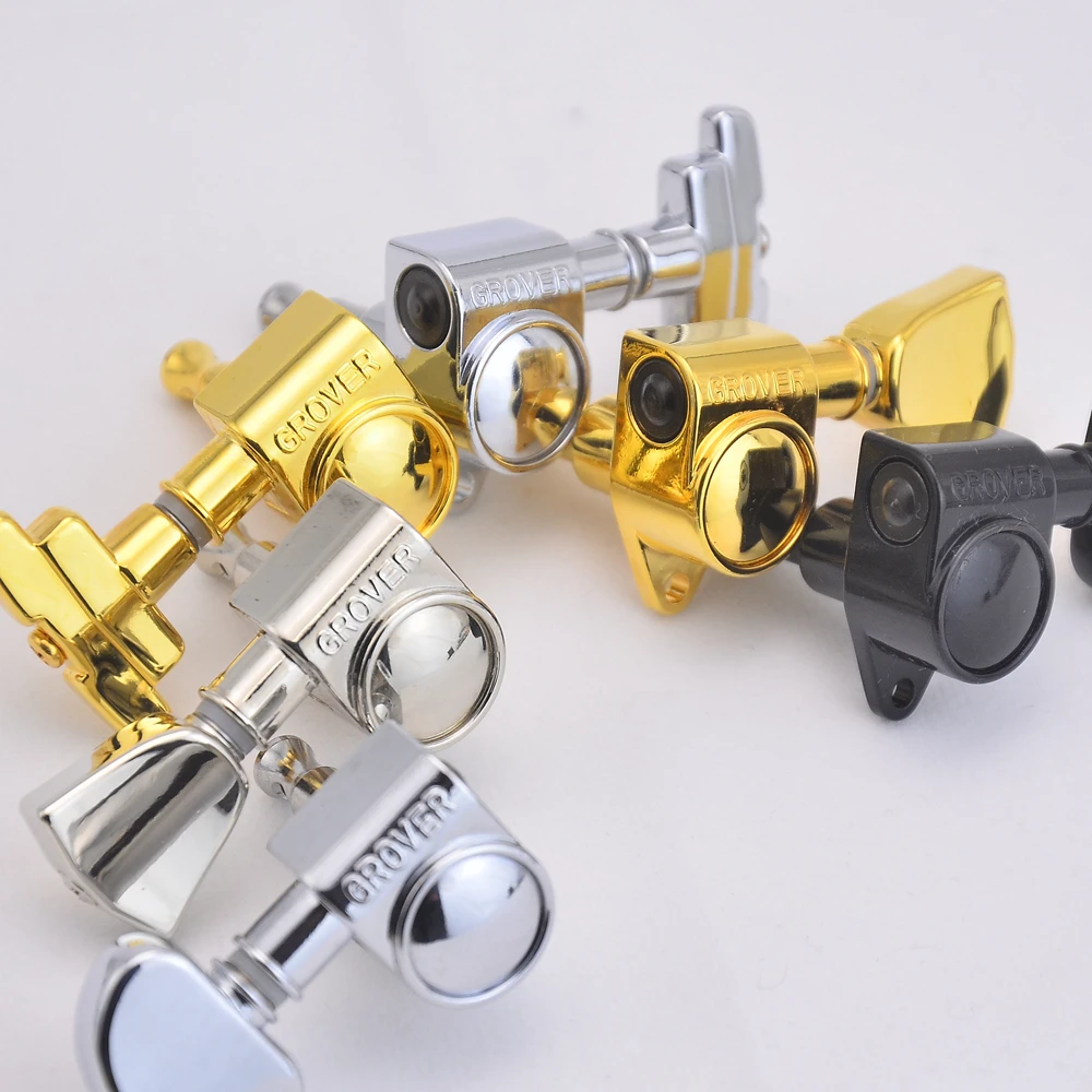 

1 комплект 1:18 3R-3L оригинальная Подлинная G-r-o-v-e-r ротоматическая гитарная машина головки тюнеры