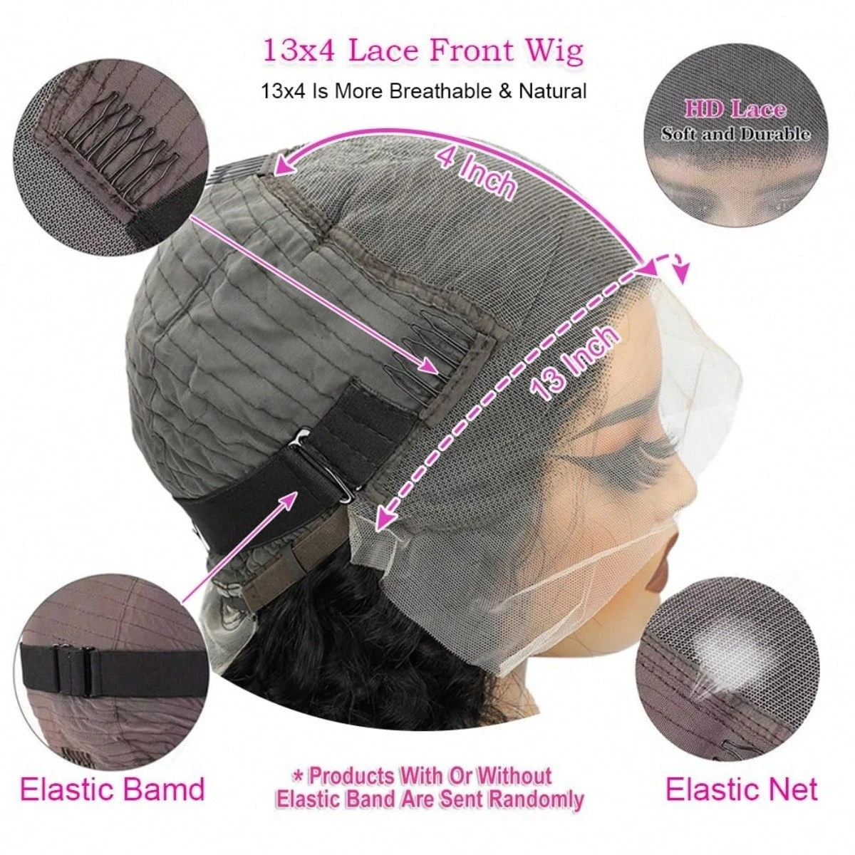 42inch 13x4 13x6 Deep Curly Lace Frontal Wig 250% Density Human Hair Pre Plucked Brazilian Human Hair Wigs For Women 6
