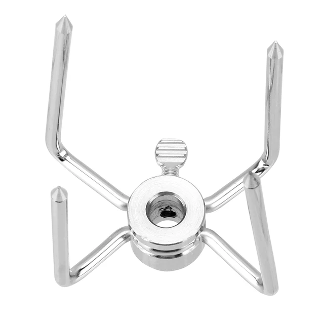 2Db/Set Rotisserie Hús Villák Bbq Szerszám Faszén Csirke Grill Konyhai Szerszámok Rozsdamentes Acél - Image 4