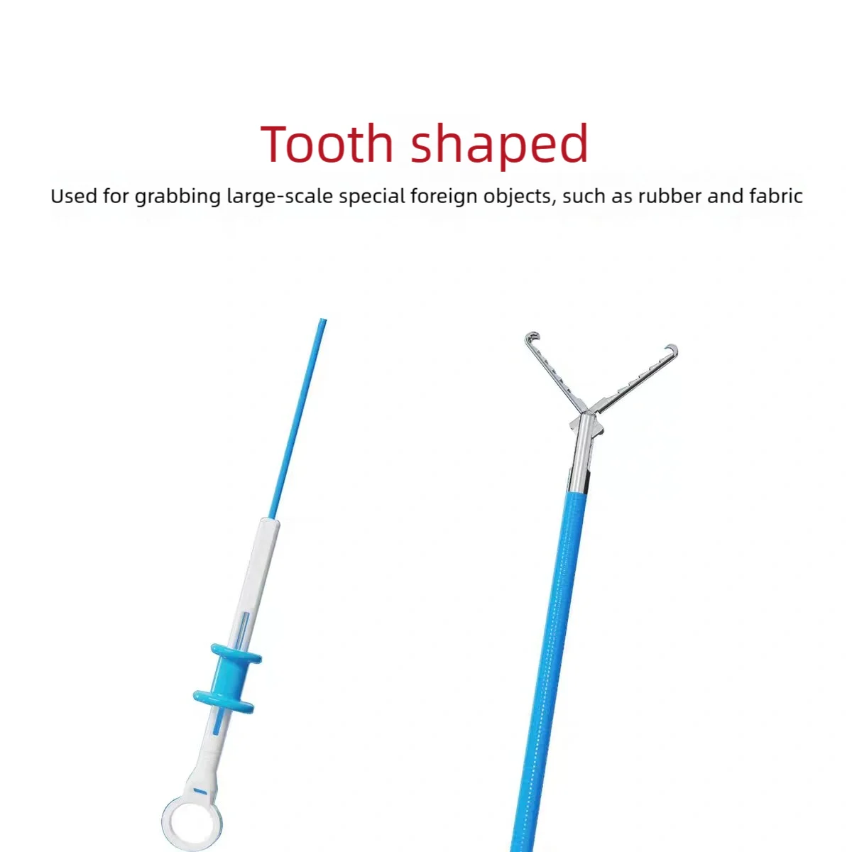 Foreign body forceps tooth type