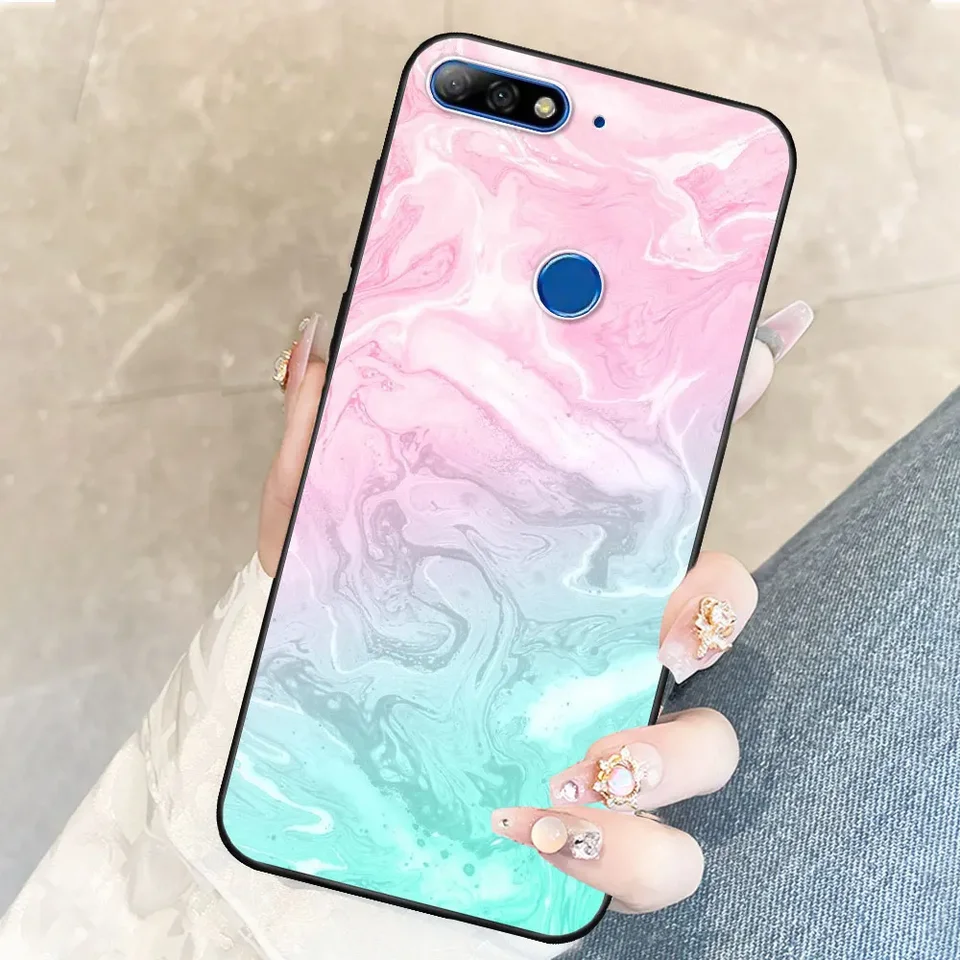 6 Stück TPU Silikon Handyhüllen Für Honor 7C/Y7 2018 – Bunt, Stoßfest, Ultra Dünn