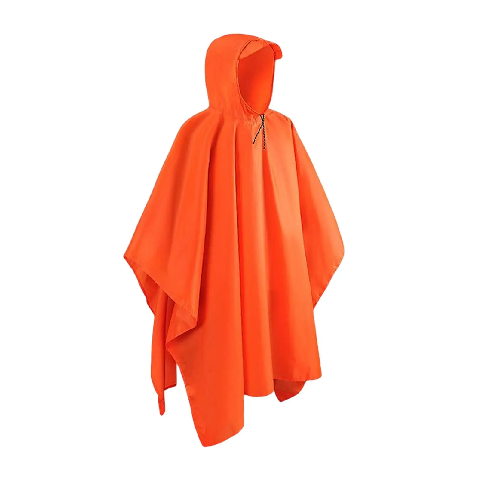 Wet Weather Rain Poncho Floor Mat Canopy Reusable Tarp for Adult Unisex Outdoor
