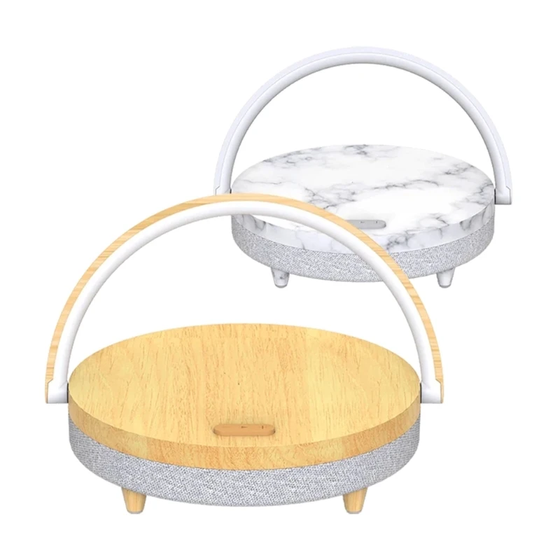 

M2EC Bluetooth-compatible Speaker Music Bedside Lamp with Wireless Function