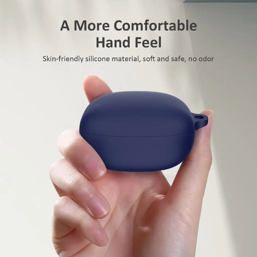 Shockproof Colorful Waterproof Silicone Wireless Earbuds Protector Case