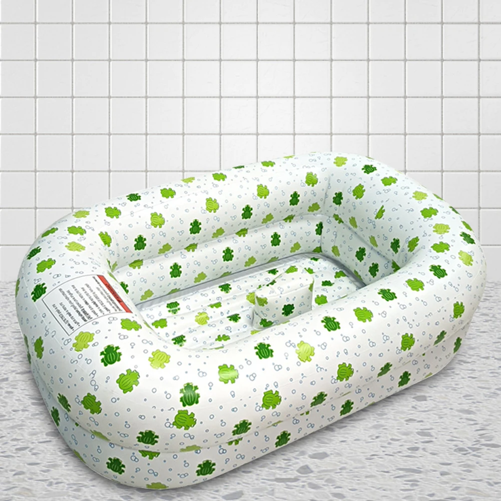 접이식 팽창식 접이식 욕조, 아기 슬라이딩 방지, 휴대용 접이식 안전 욕조, 4-24 개월 유아 