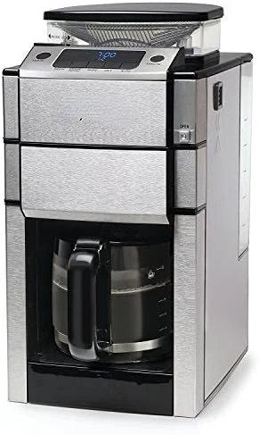 

Team Pro Plus Thermal Carafe Coffee Maker, One Size, Silver, 10 Cup