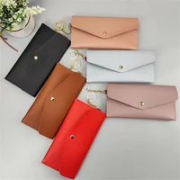 Women Wallet Female Long Purse Trend Slim PU Leather Multi-Card Pocket Credit Card Holder Ladies Hasp Clutch Money Pouch Handbag 2