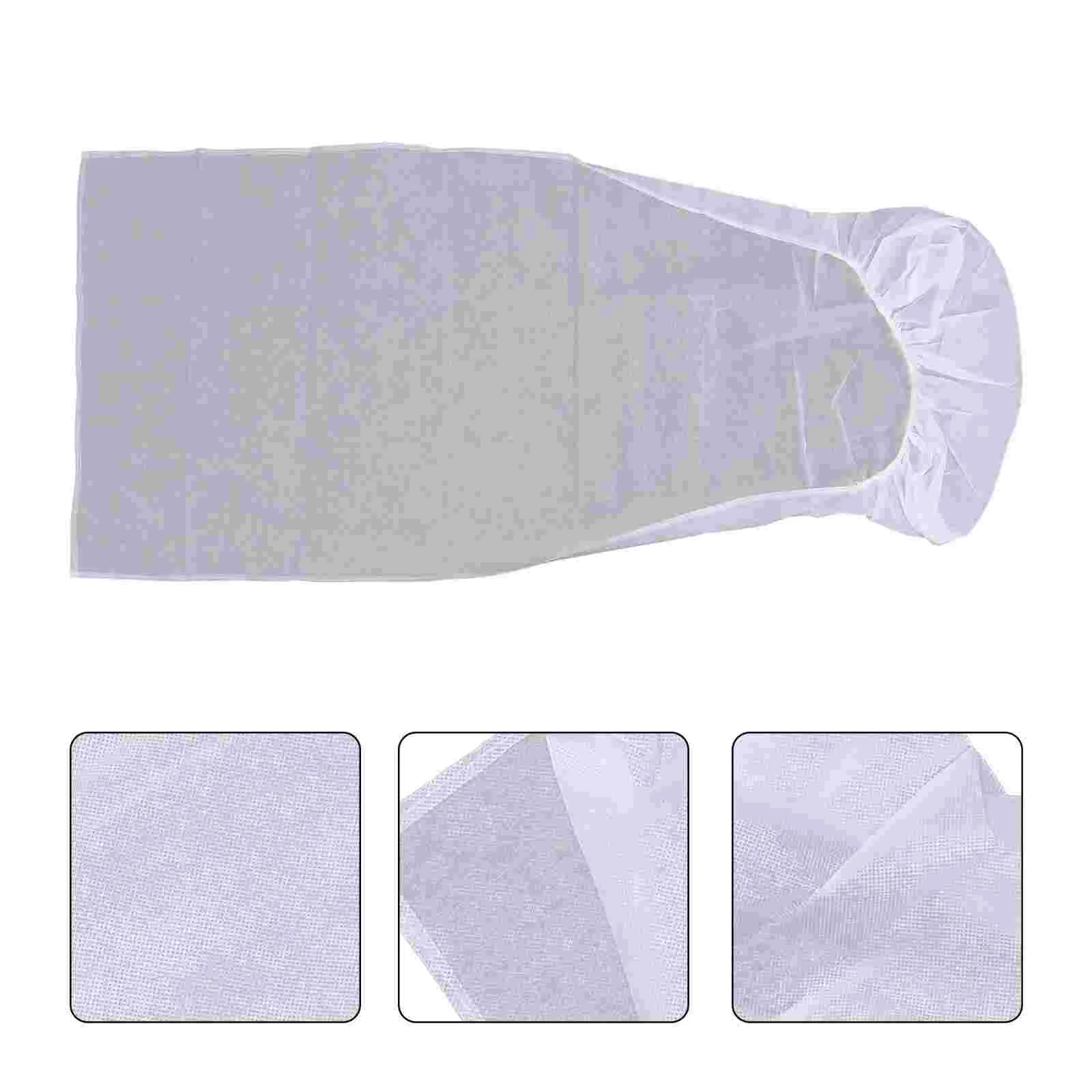 

5Pcs Universal Disposable Airplane Seat Cover White Non-woven Car Seat Covers