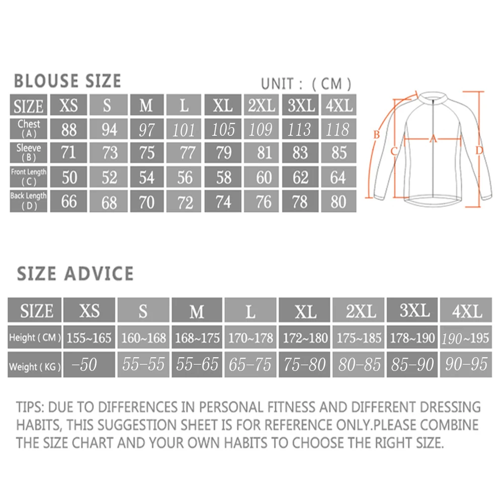 Description Picture 2 of item2024 Cycling Jersey Premium Long Sleeve Sweatshirt Cycling Suit Autumn Quick-Dry Racing Uniform Team Men Bicycle Clothing