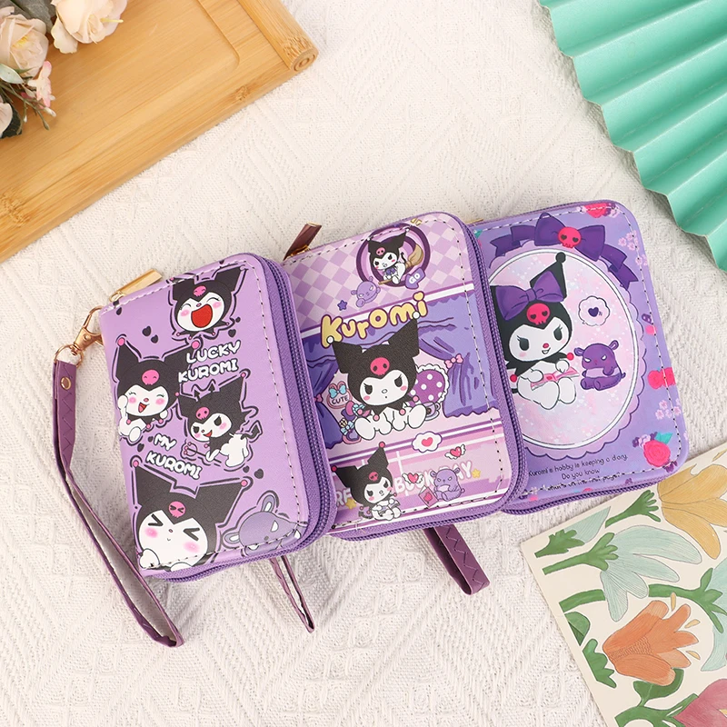 

Sanrio Кошелек для монет мультфильм аниме милая печать смены хранения портативный маленький кошелек подарок