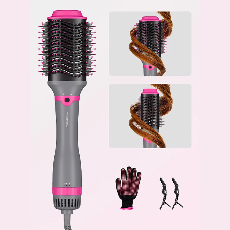 4 في 1 فرشاة الهواء الساخن الأيونات السالبة 1200 و...