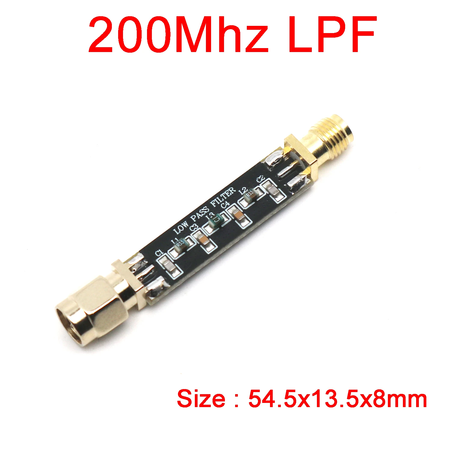 Enhanced Radio Frequency LC Low Pass Filter
