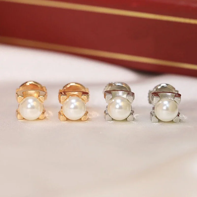 

Женские серьги из серебра 925 пробы, с жемчугом