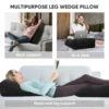 Leg Elevation Pillows,Inflatable Leg Pillows for Swelling, Portable Wedge Pillow for Improve Circulataion and Reduce Swelling 5
