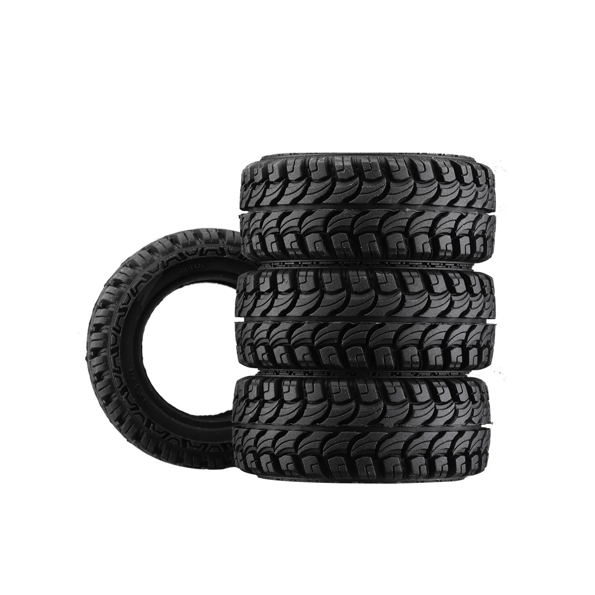 1/18 1/24 RC ũѷ   Ʈ   Ÿ̾, Axial SCX24 AX24 Traxxas TRX4M FMS FCX24, 58mm, 1.33in, 4 