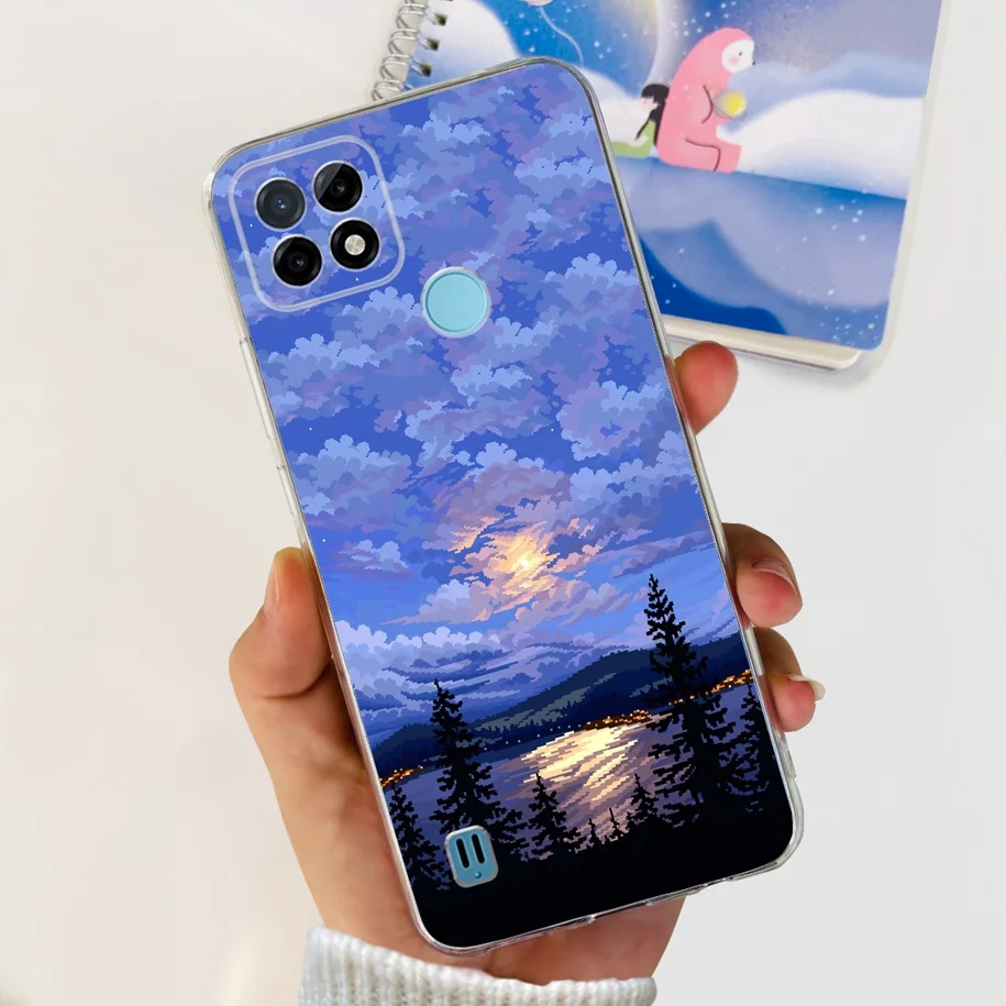 Vibrant Printed Soft Back Shockproof Phone Cover