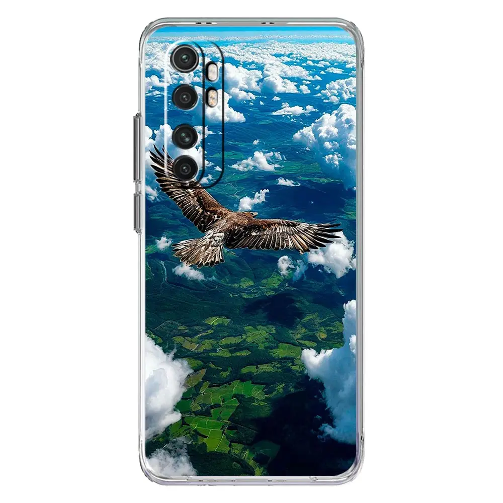 Eagle Design Clear TPU Phone Case