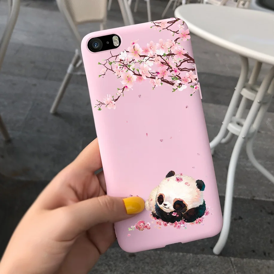 Leopard Cartoon Soft Matte Silicone Bumper Case