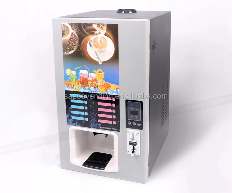 5 Flavors Cold Protein Drink Dispenser Protein Powder Coin Operated Protein Vending Machine Without LCD Display Screen