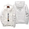Men's Hooded Bomber zipper Jacket, Latest Mini Cooper pattern Print, Xipper Casual Windbreaker, Fashion Car, Spring and autumn 5
