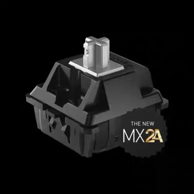 체리 새로운 MX2A 속도 슬리버 스위치 선형 3 핀 45g 사용자 정의 DIY 기계식 키보드 게임 스위치 공장 윤활 핫 스왑