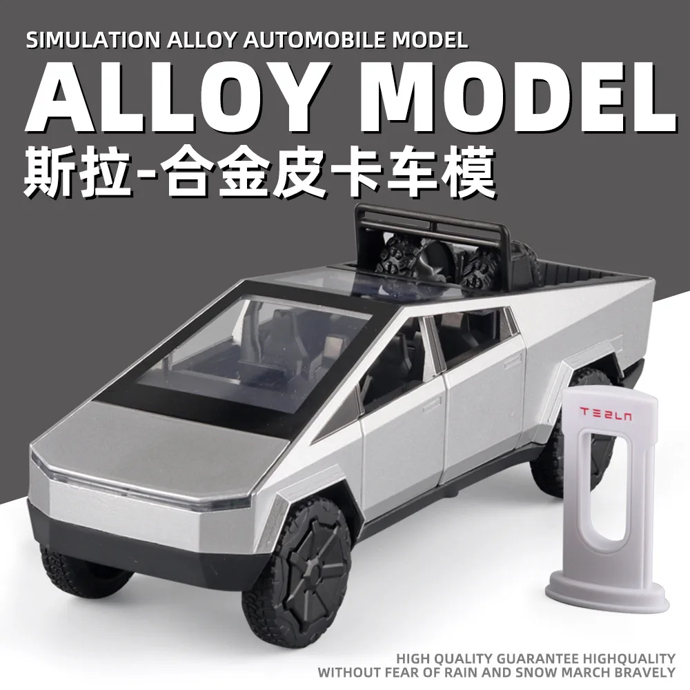 

Модель автомобиля из металлического сплава, 1:28, Tesla